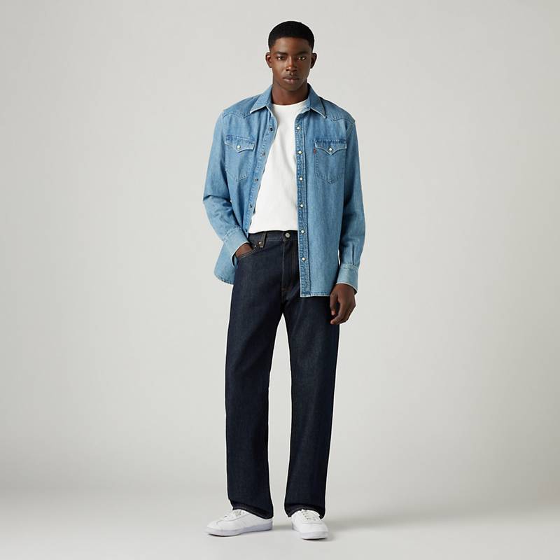 555 Relaxed Straight Jeans