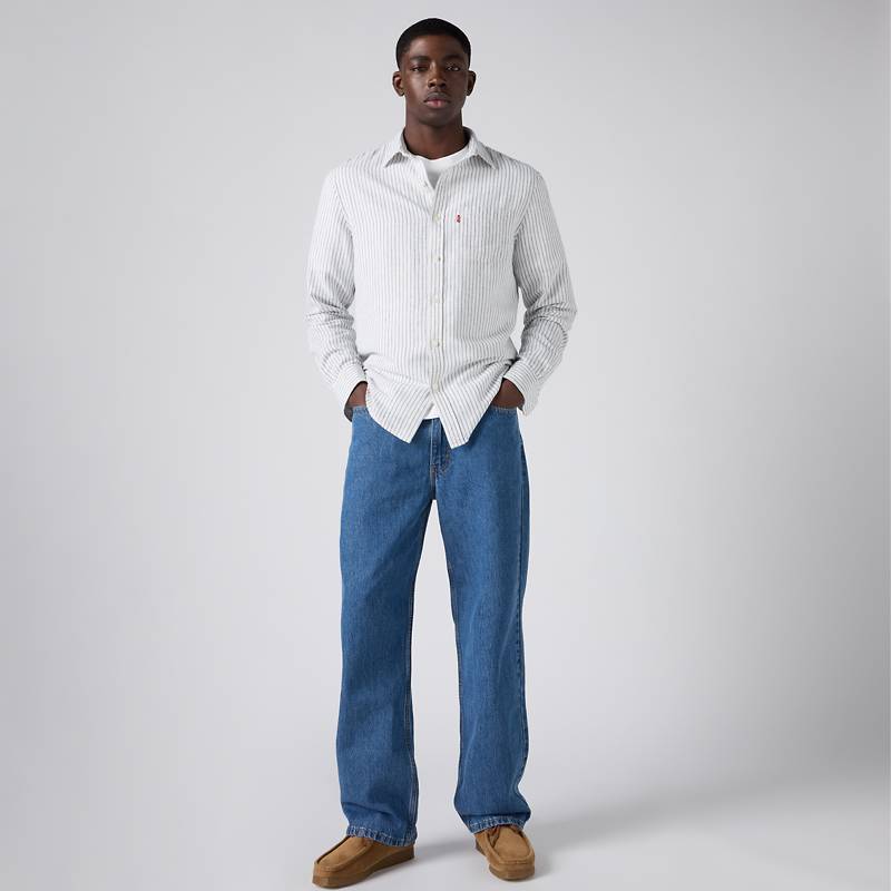 565 Loose Straight Jeans No Stretch
