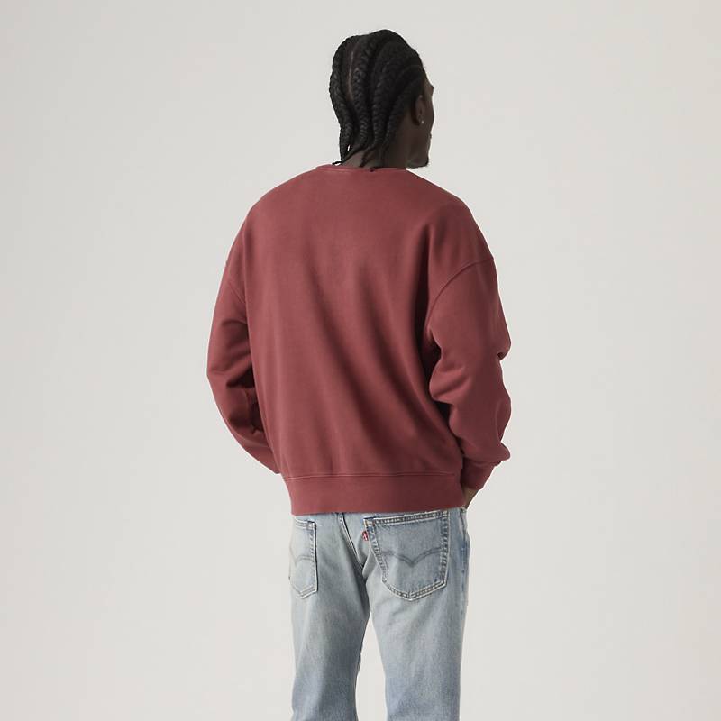Boxy Graphic Crewneck Sweatshirt
