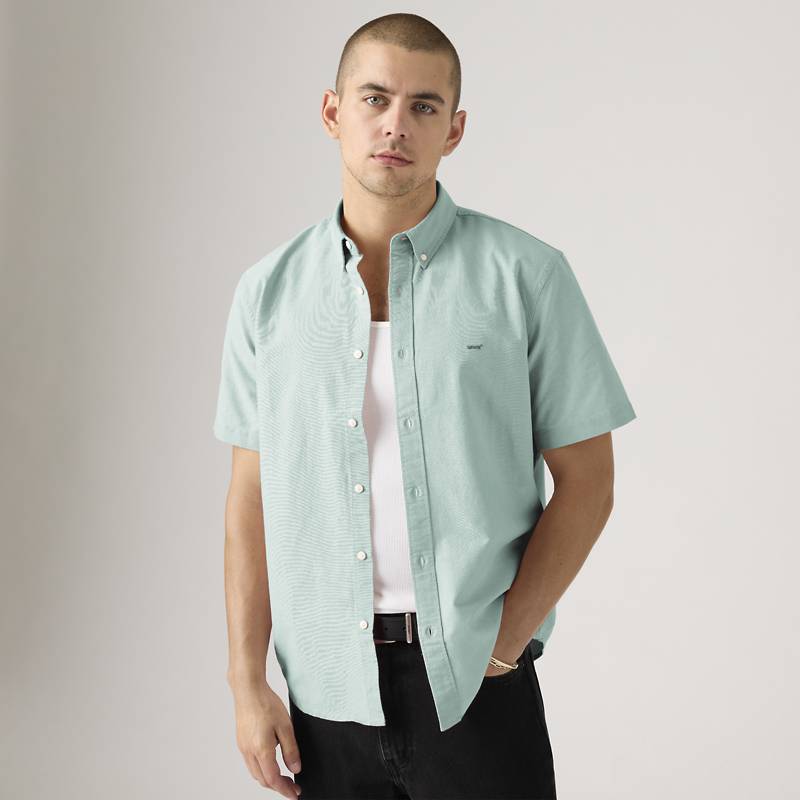 Short Sleeve Authentic Button-down Shirt
