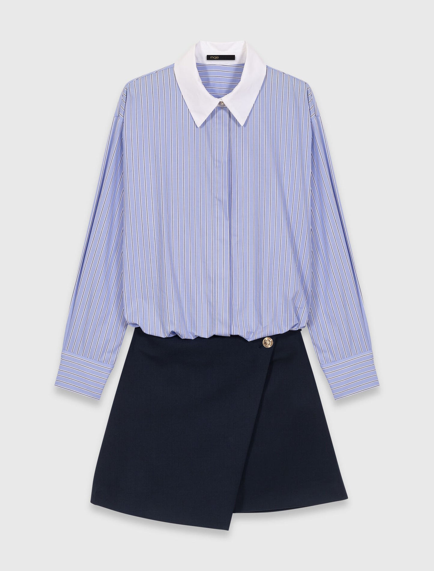 2-in-1 shirt dress
