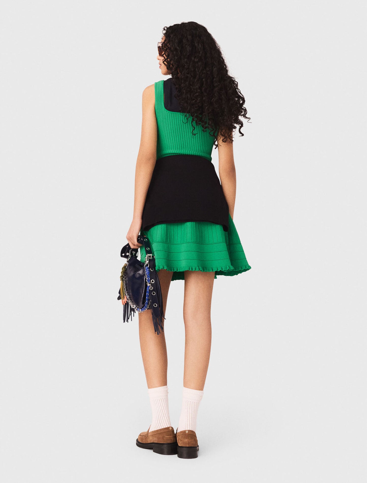 Knit skater dress