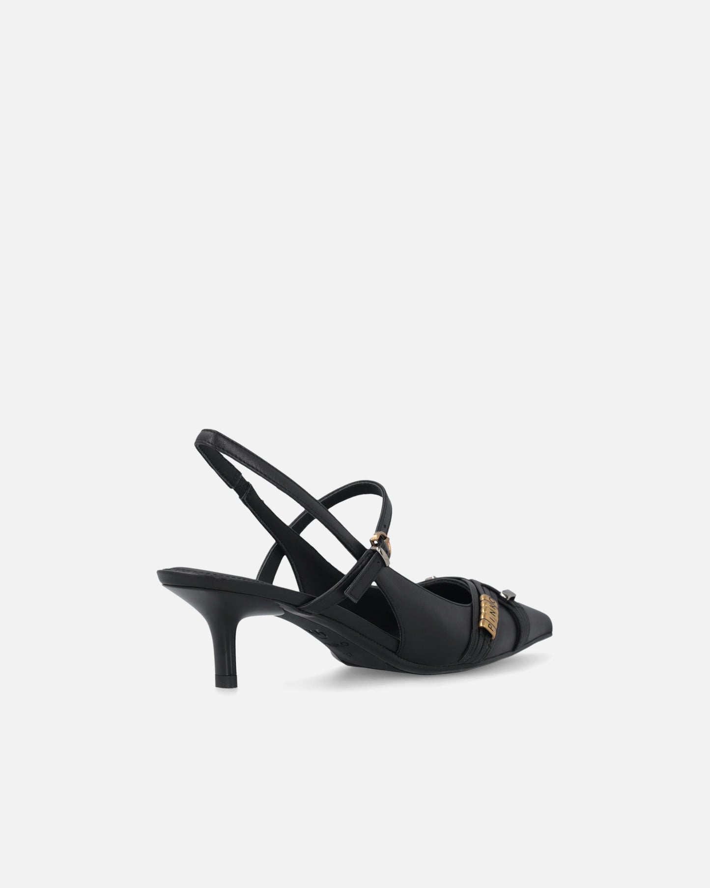 Slingbacks with straps and jewel details