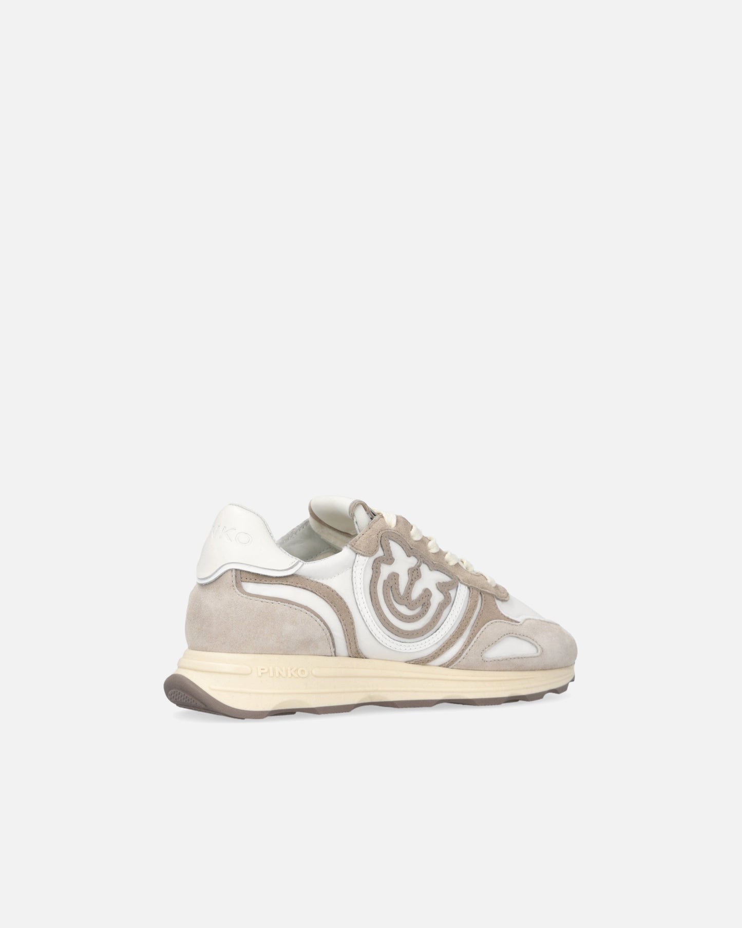 Suede sneakers with logo