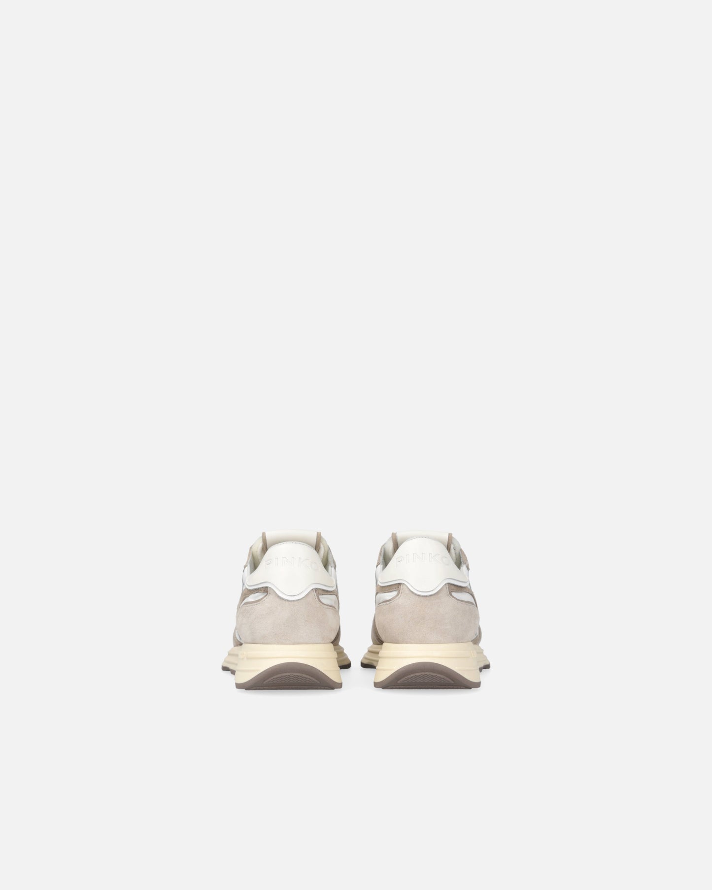 Suede sneakers with logo