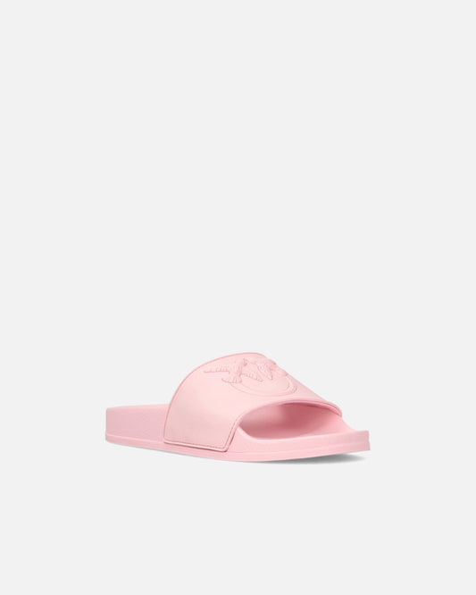 Rubber slip-on sandals with Love Birds maxi logo