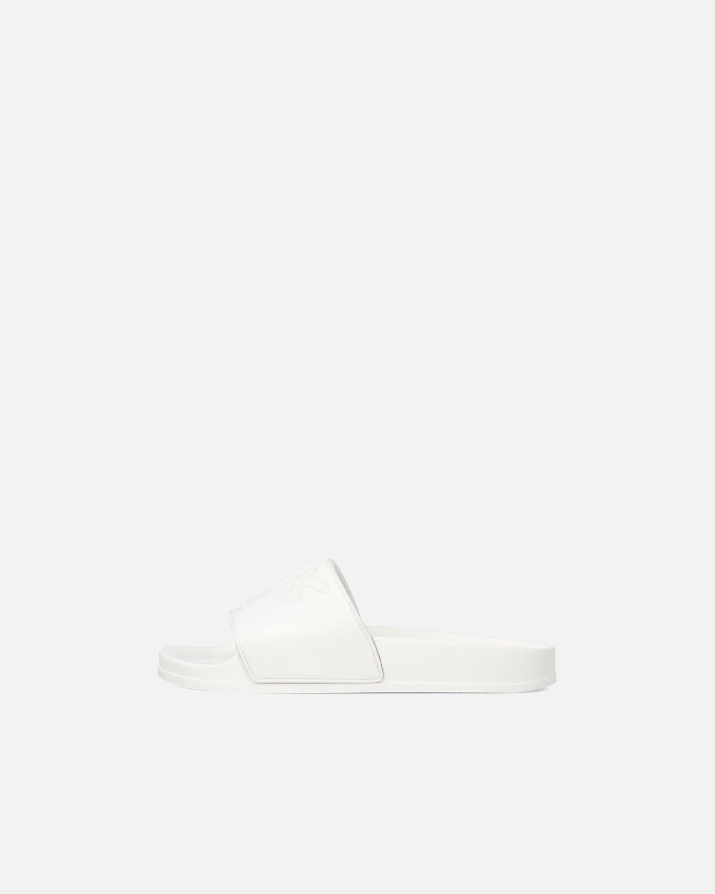 Rubber slip-on sandals with Love Birds maxi logo