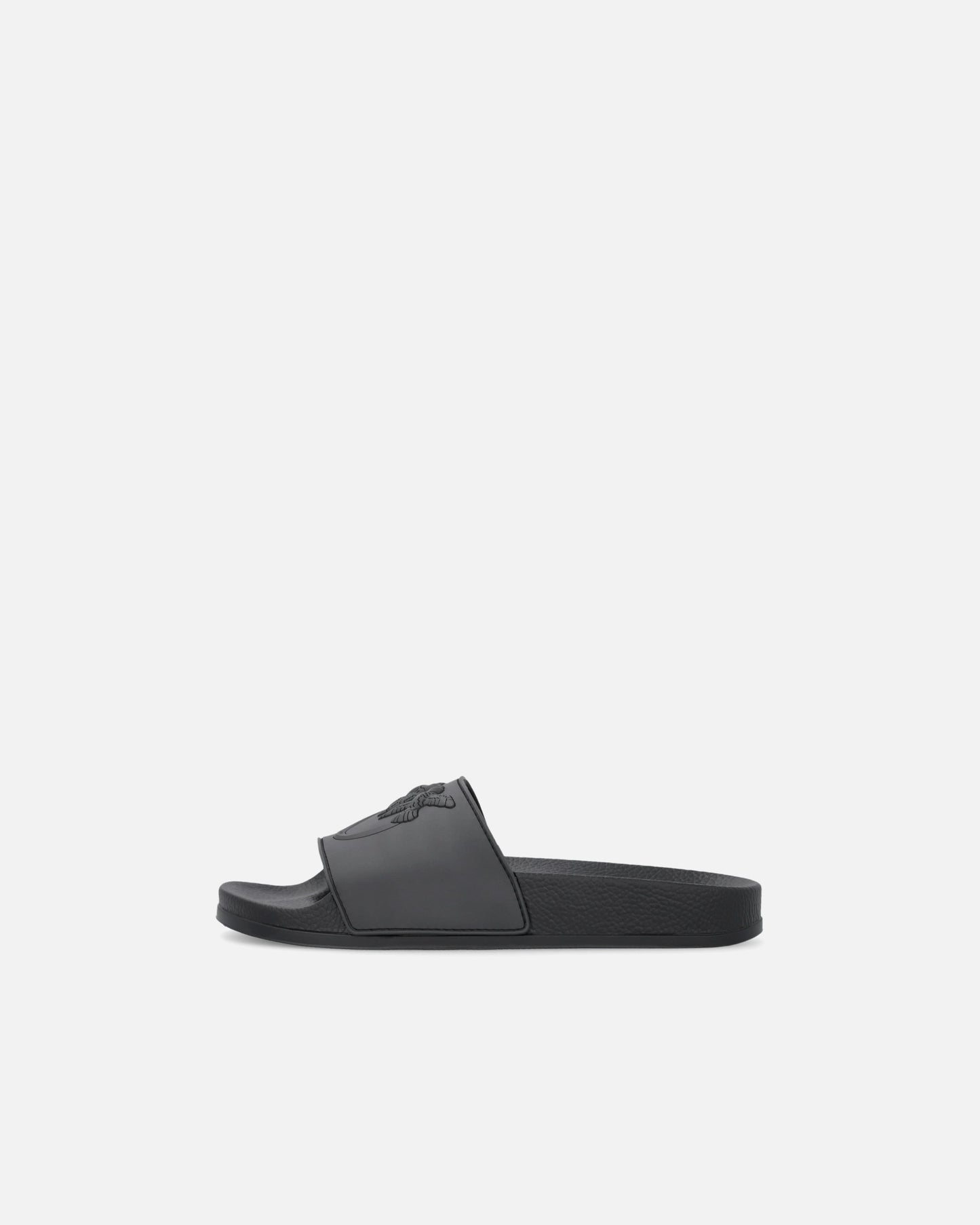 Rubber slip-on sandals with Love Birds maxi logo