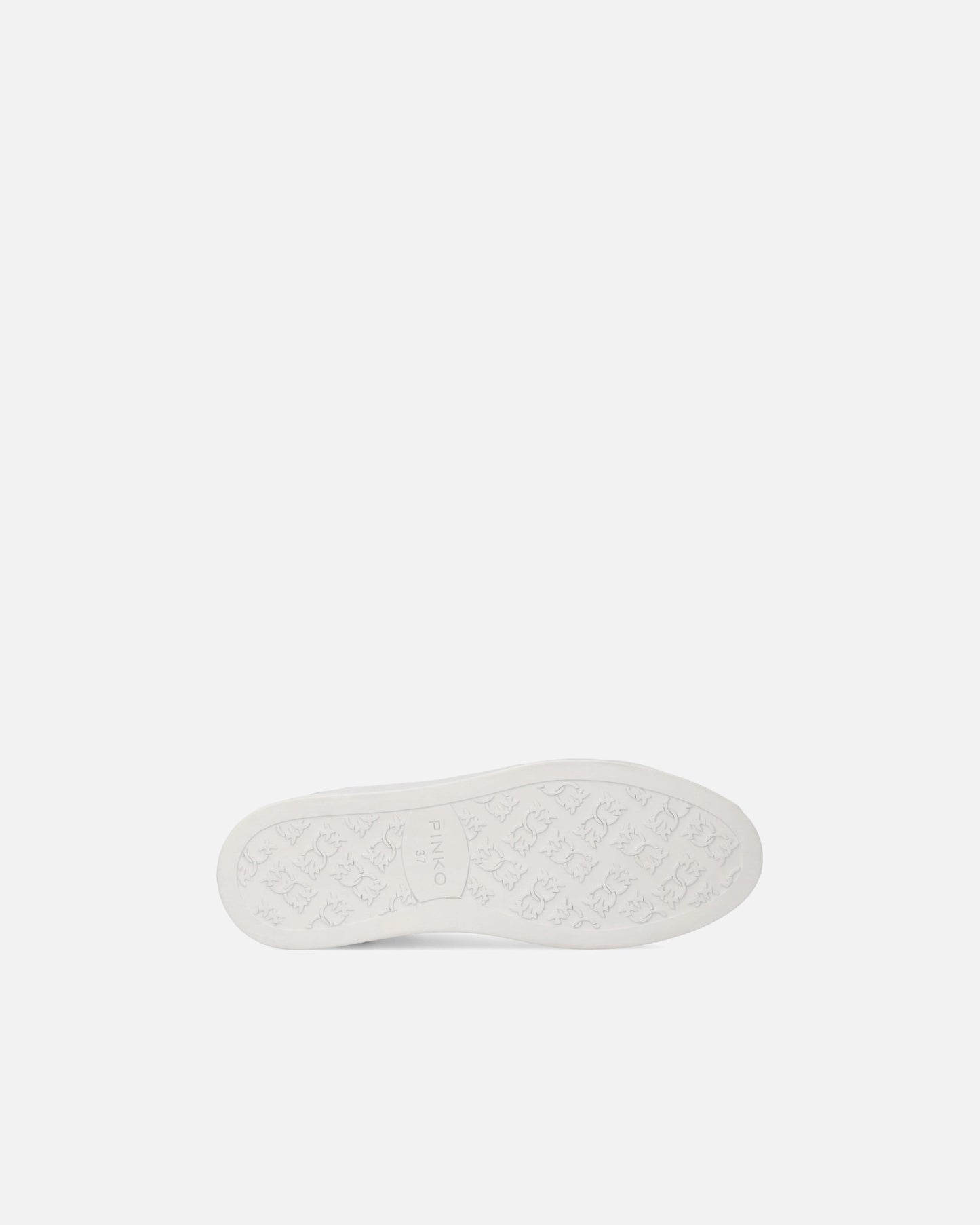 Leather sneakers with logo