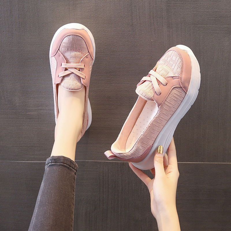 Atmungsaktive Damen-Slipper mit Fußgewölbestütze und rutschfester Sohle