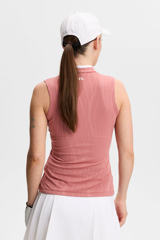 Mila Sleeveless Top / Withered Rose